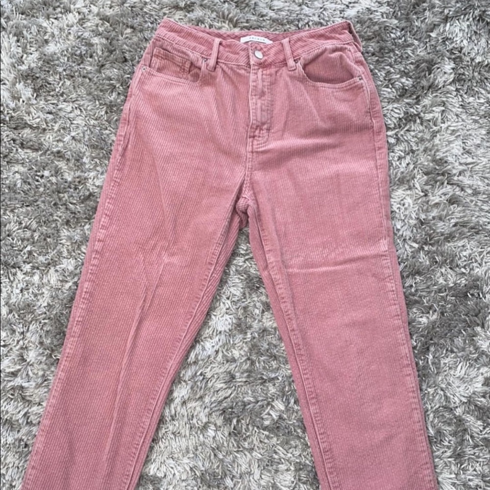 Pink PacSun Corduroy Mom Jeans